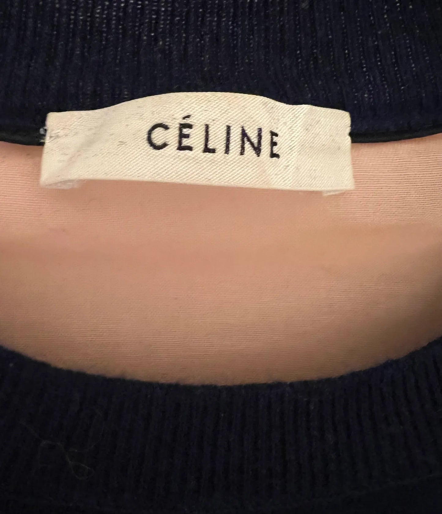 Céline Cashmere Crew-kashmirtröja