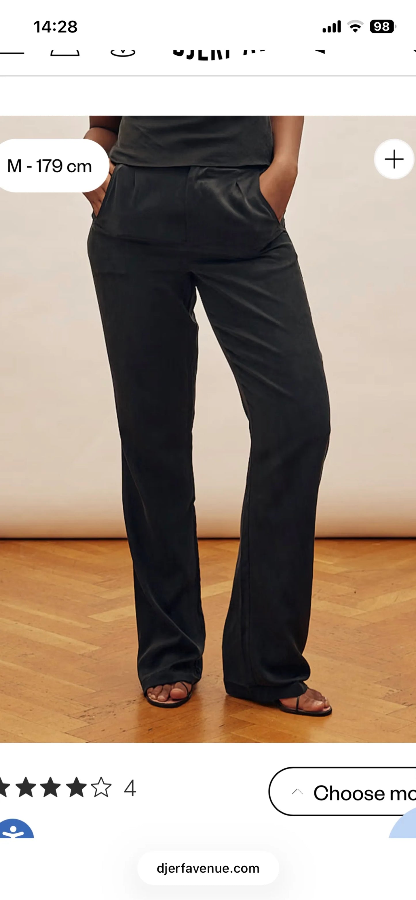 Djerf Avenue Ash On the Go Trousers