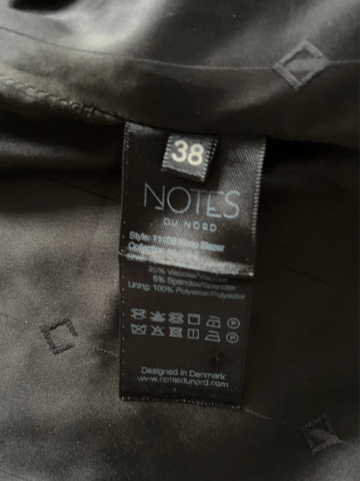 Notes Du Nord-kavaj NWOT