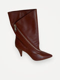 Givenchy Police 80 Cognac Leather-skinnboots NWOT