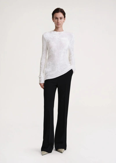 Toteme Slim Chenille Knit-tröja