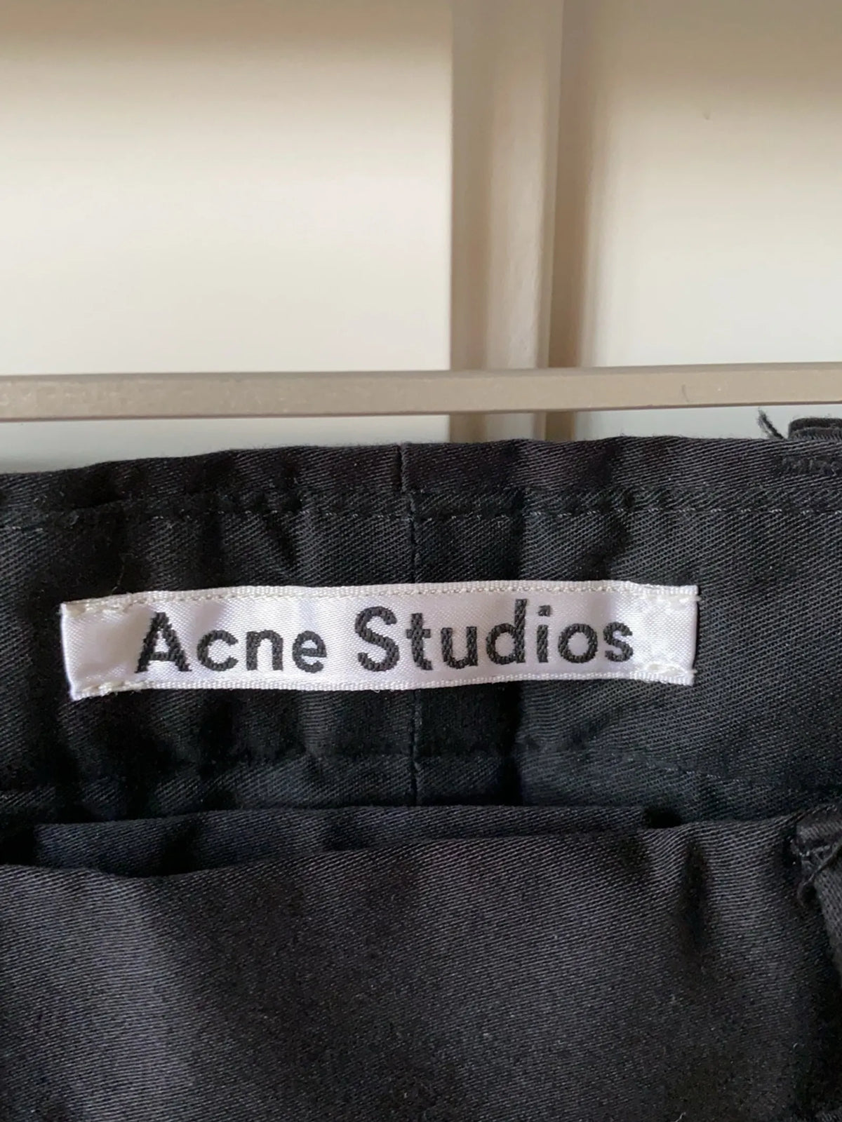 Acne Studios Max Satin-kostymbyxor