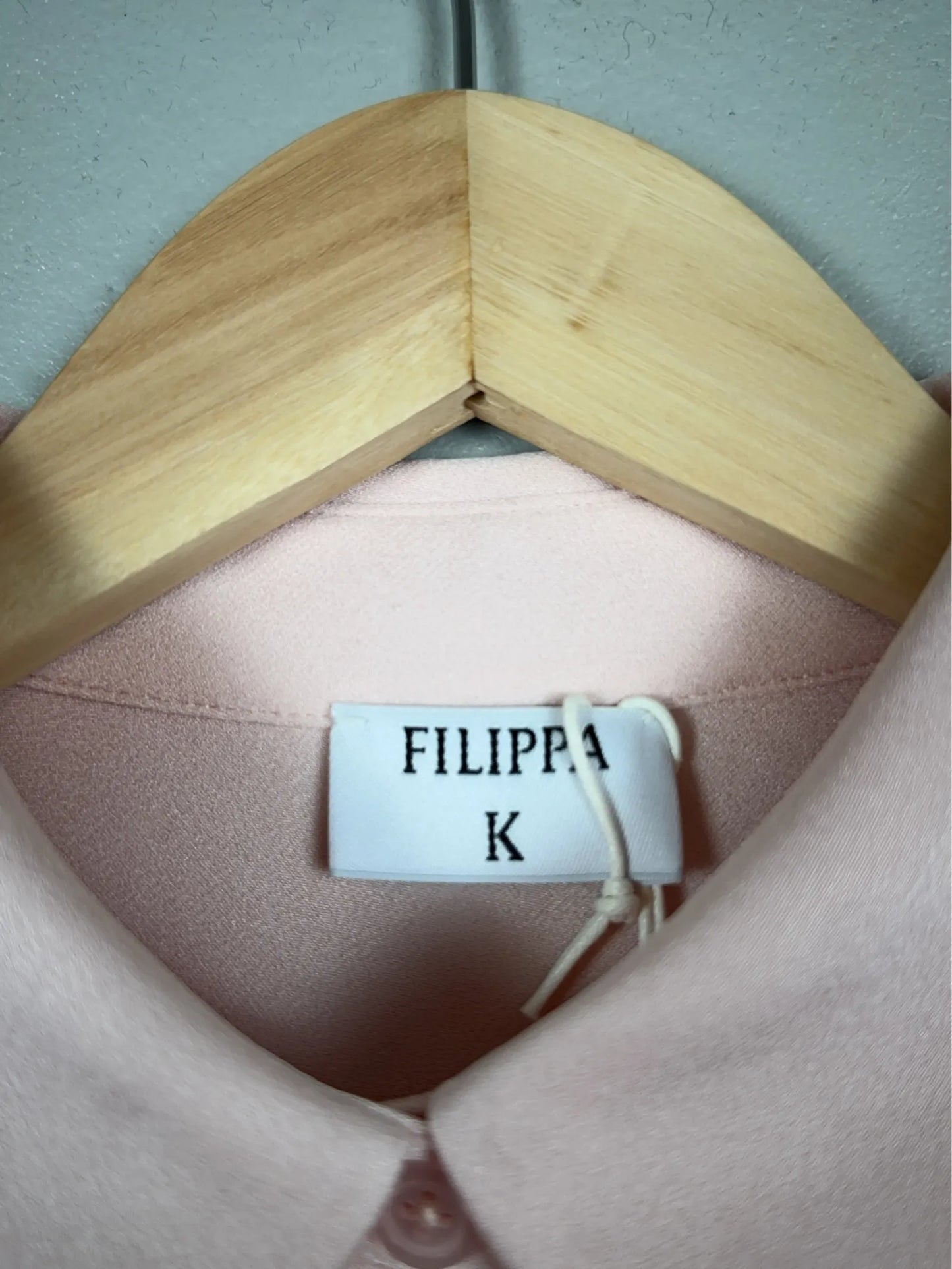 Filippa K Vertical Lace Detail-skjorta