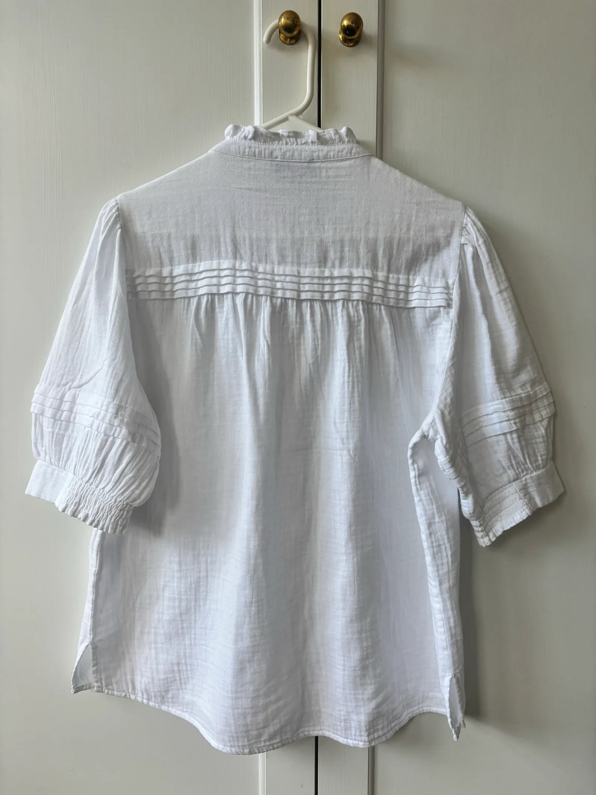 Me+Em Cheesecloth Blouse