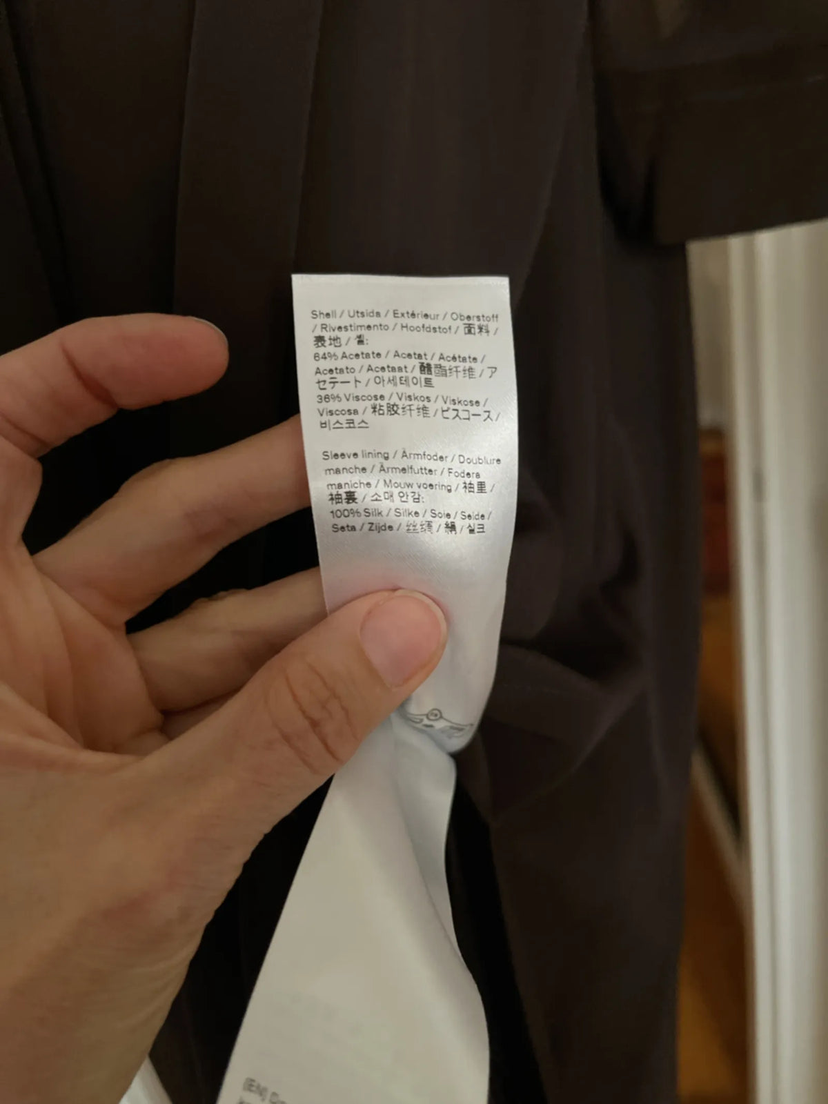 Filippa K Sheer Raglan-kaftan