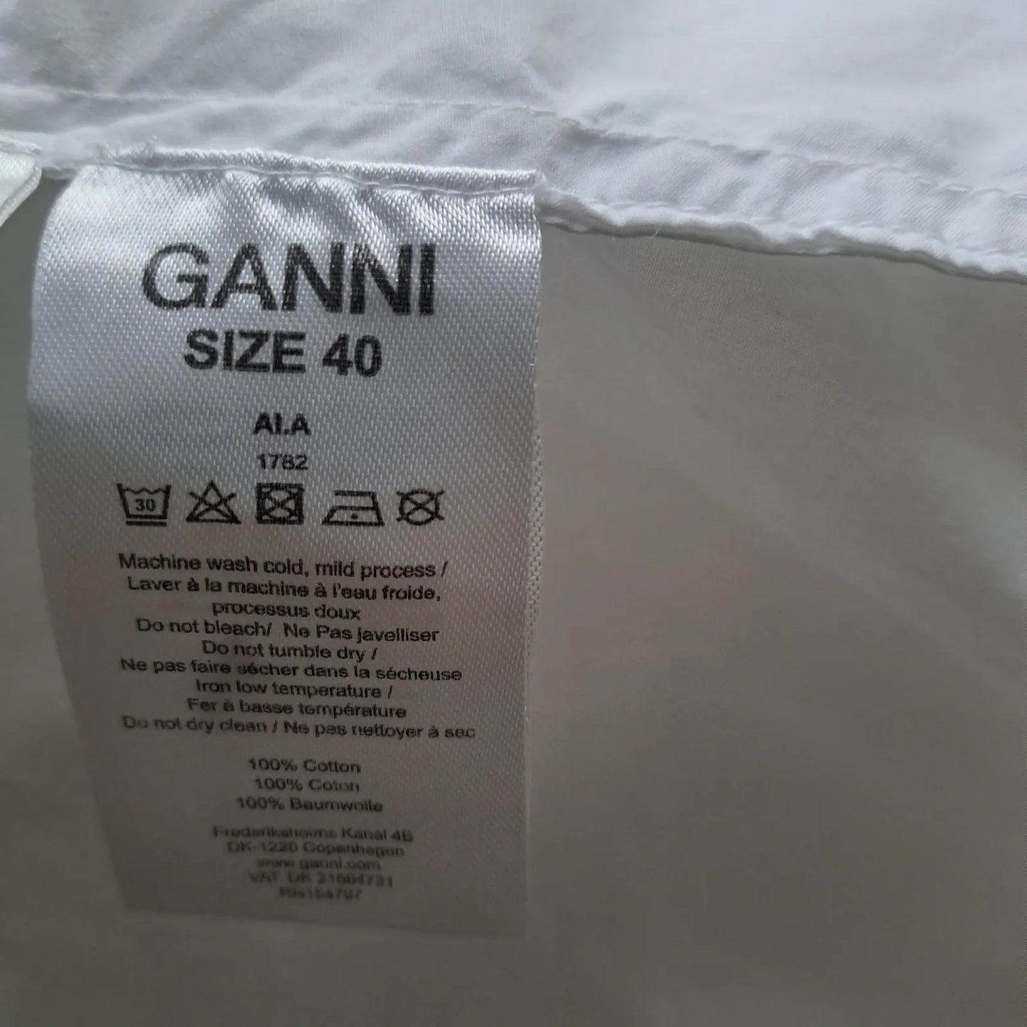 Ganni Ala Blouse