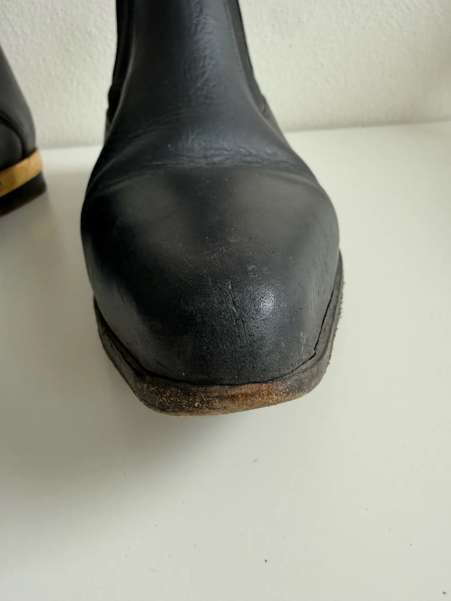Chloé Chloé “metal Plate ” Chelsea Boots