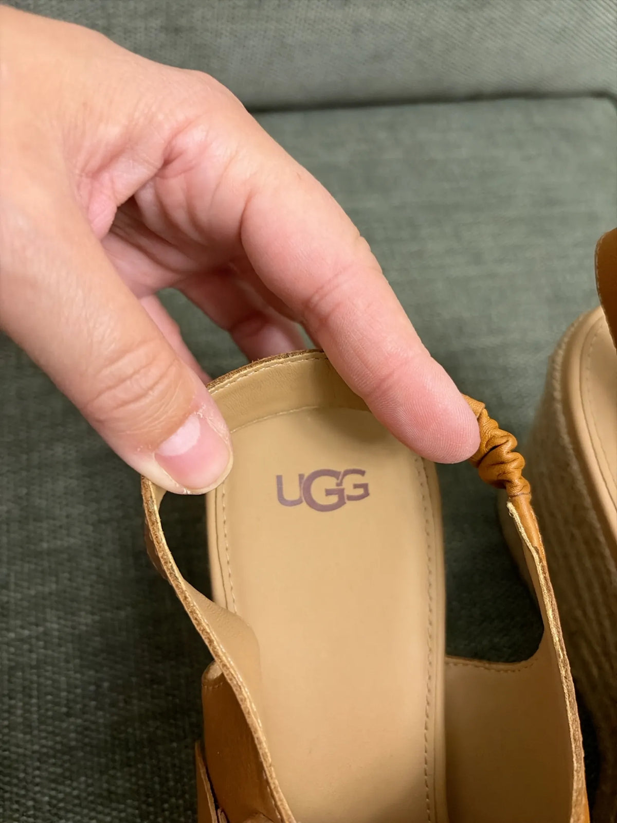 Ugg Claudeene-skinnsandaler