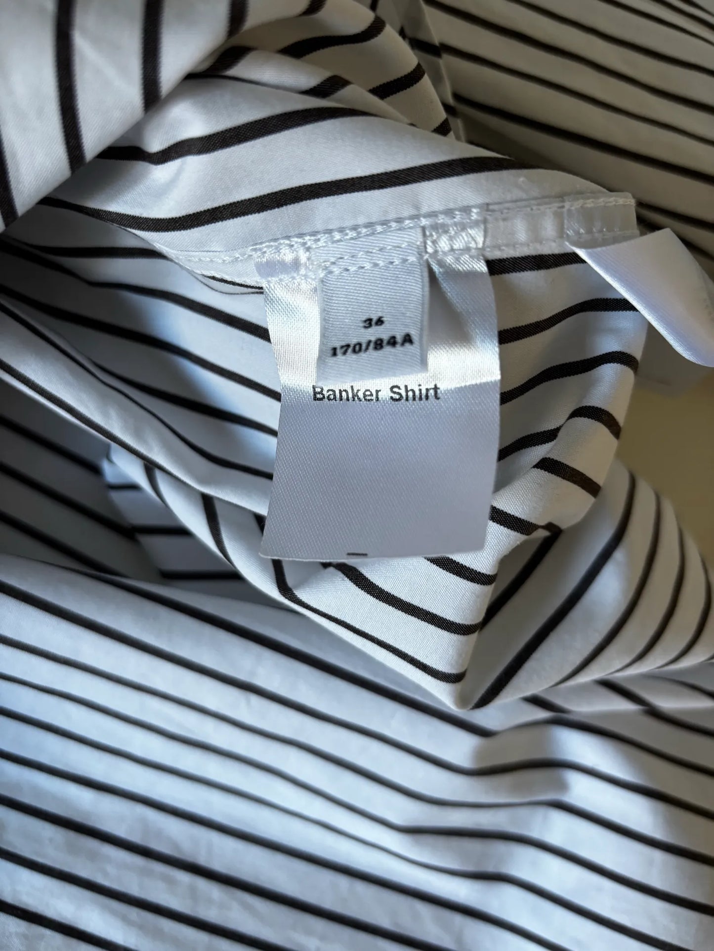 Filippa K Striped Cotton Poplin Shirt