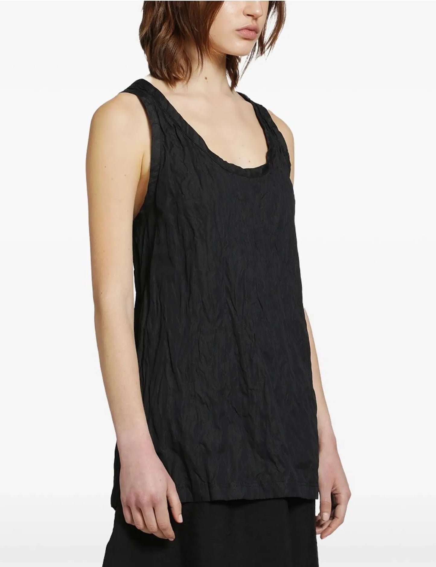 Toteme Crinkled Gauze Tank-linne