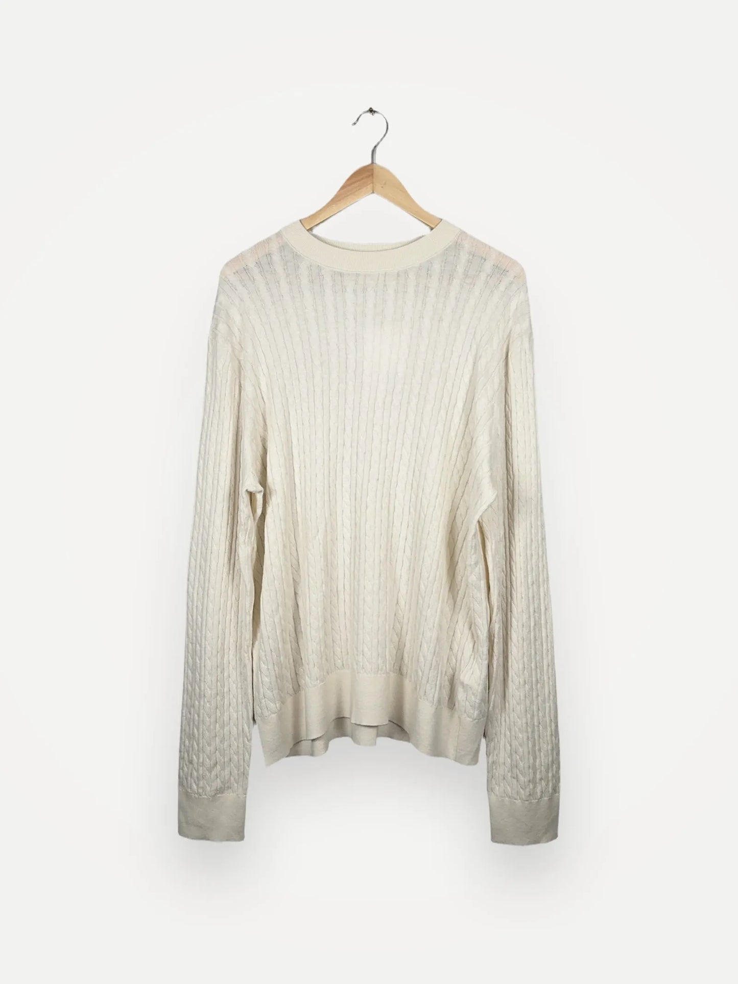 Filippa K Braided Cotton Silk Sweater