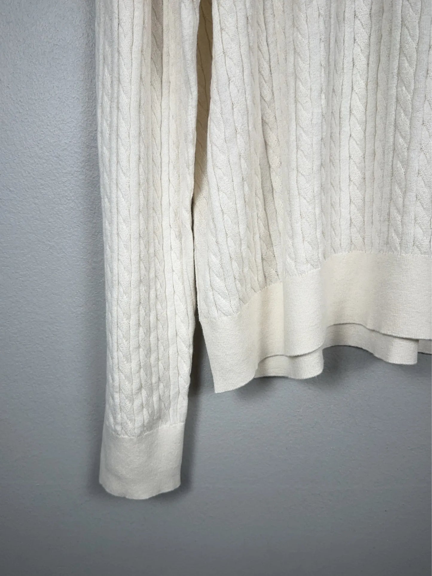 Filippa K Braided Cotton Silk Sweater