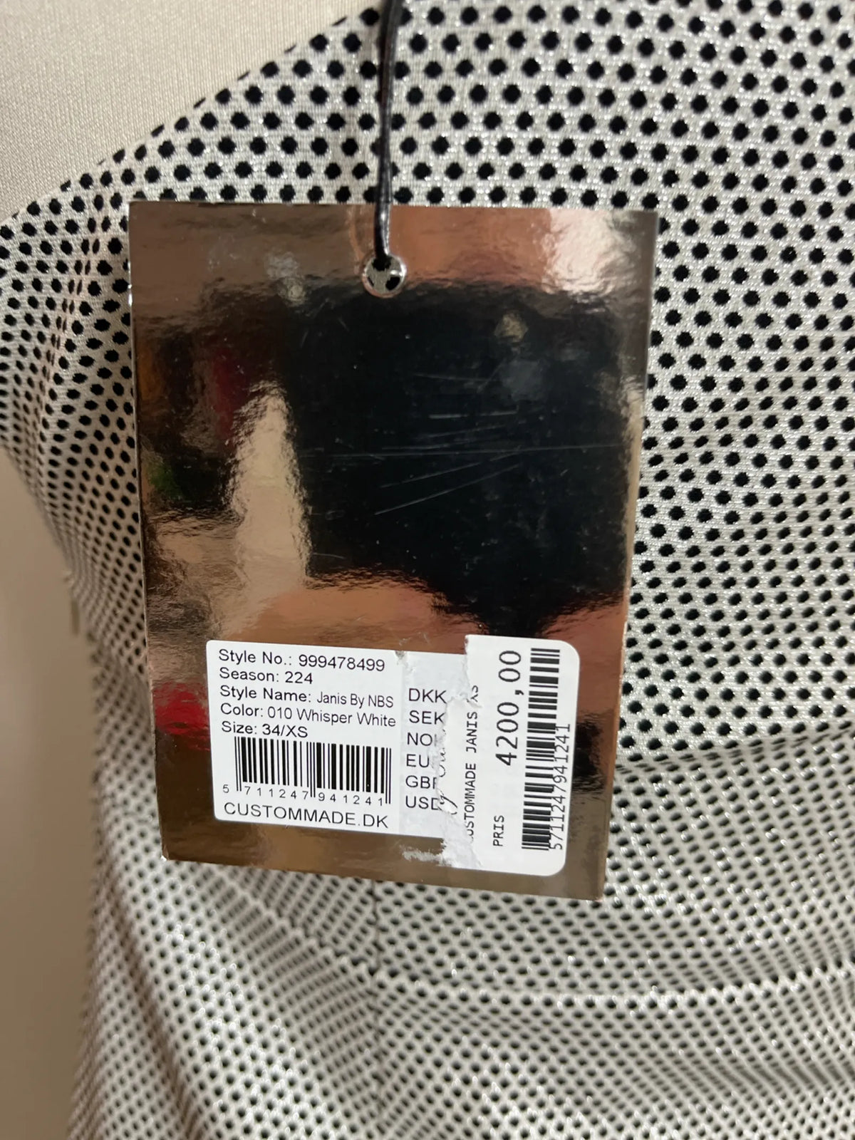 Custommade Janis-klänning NWT