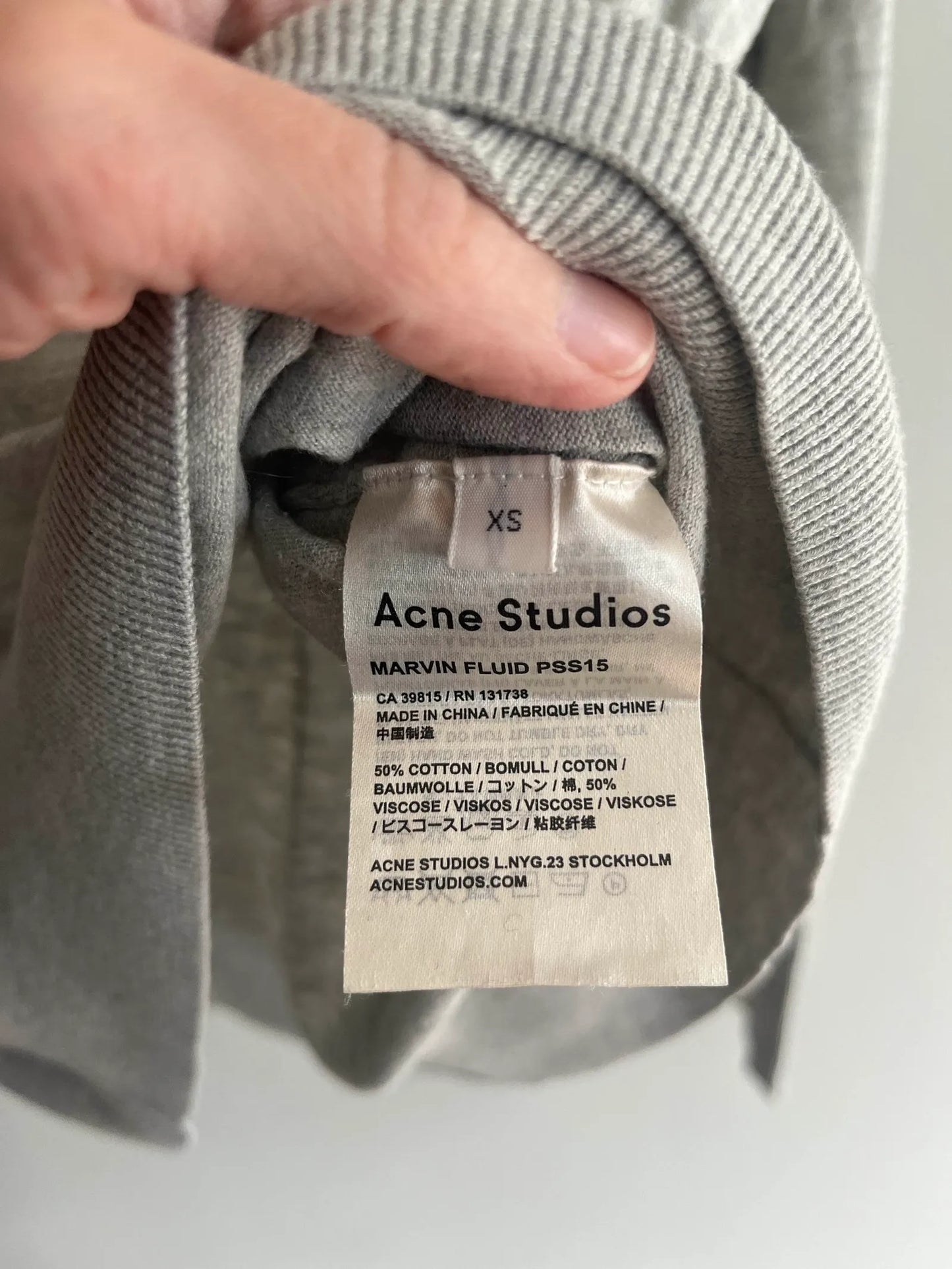 Acne Studios Marvin Fluid Sweater