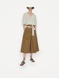 Zara Brown Paperbag Waist Trousers