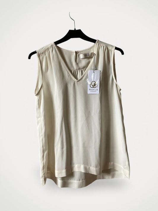 Mayla Allison Tank-sidenblus NWT