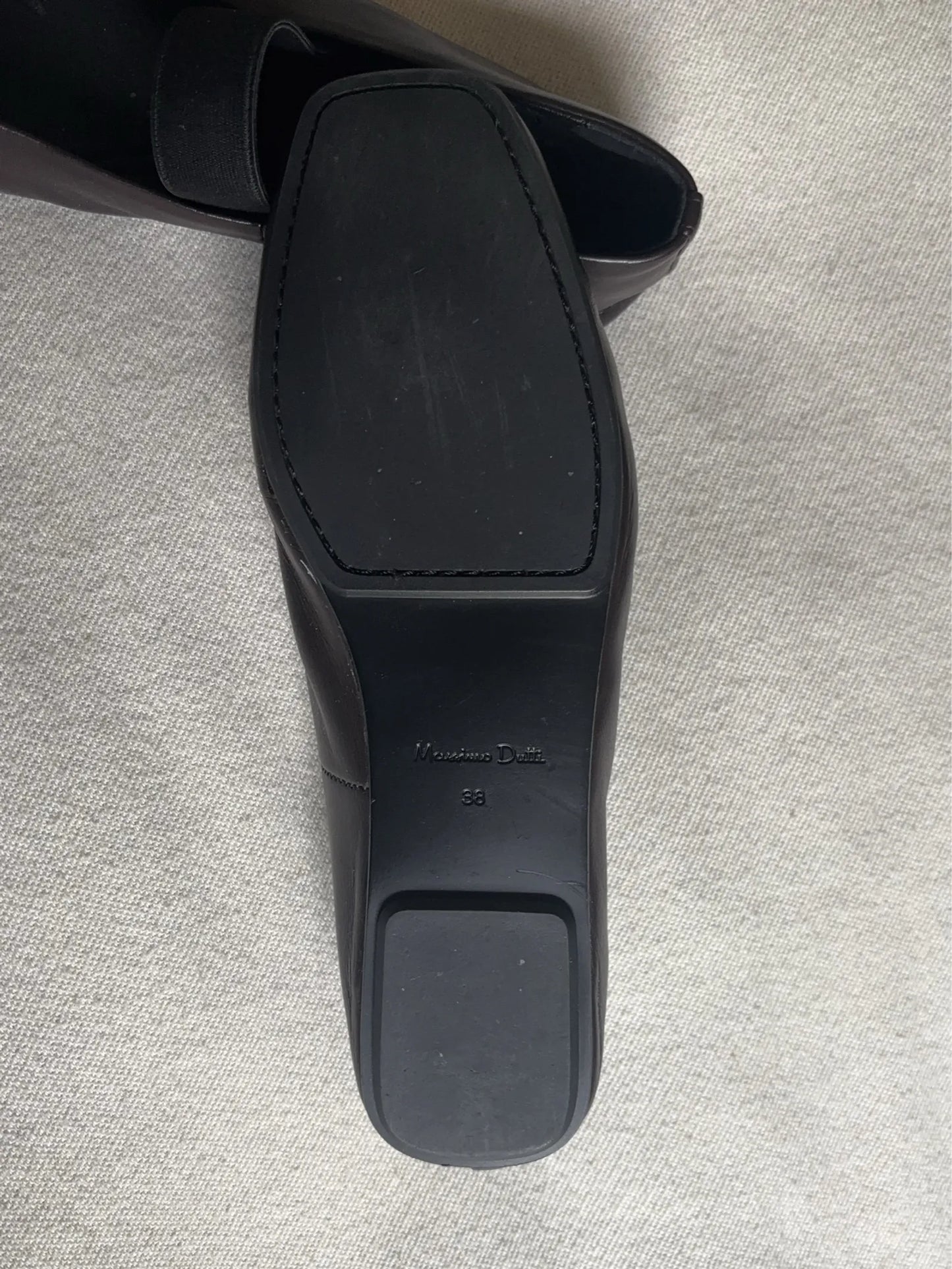 Massimo Dutti-skinnballerinaskor