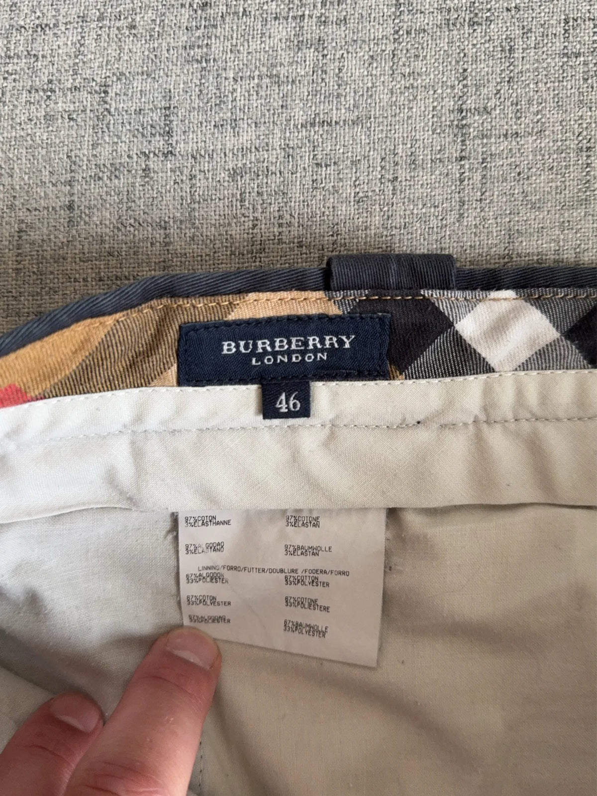 Burberry Stretch-byxor