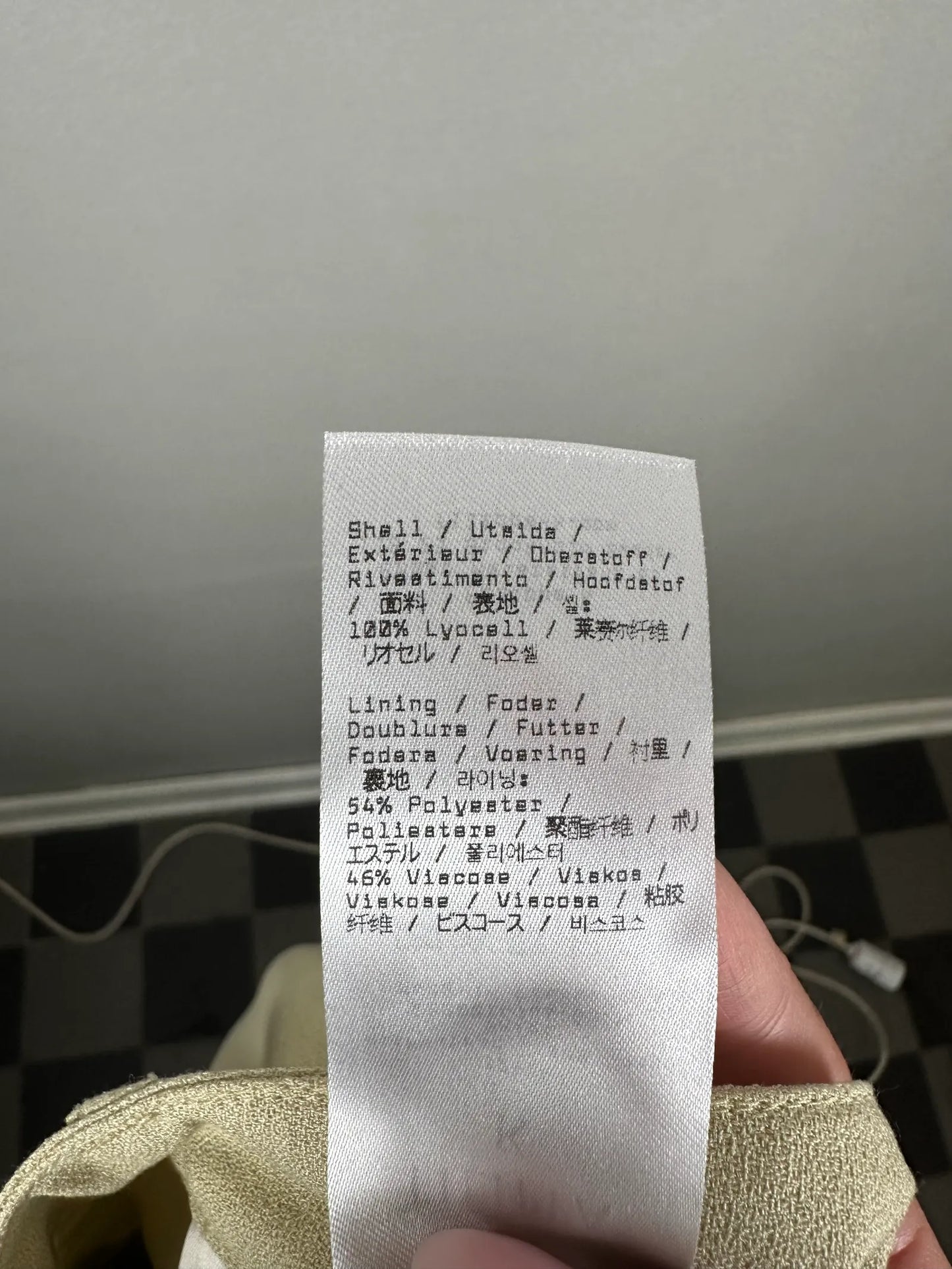 Filippa K Re:sourced Crepe Cargo Skirt