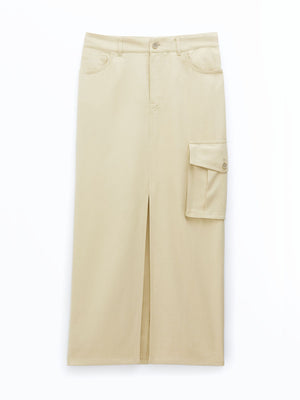 Filippa K Re:sourced Crepe Cargo Skirt