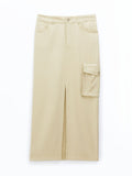 Filippa K Re:sourced Crepe Cargo Skirt