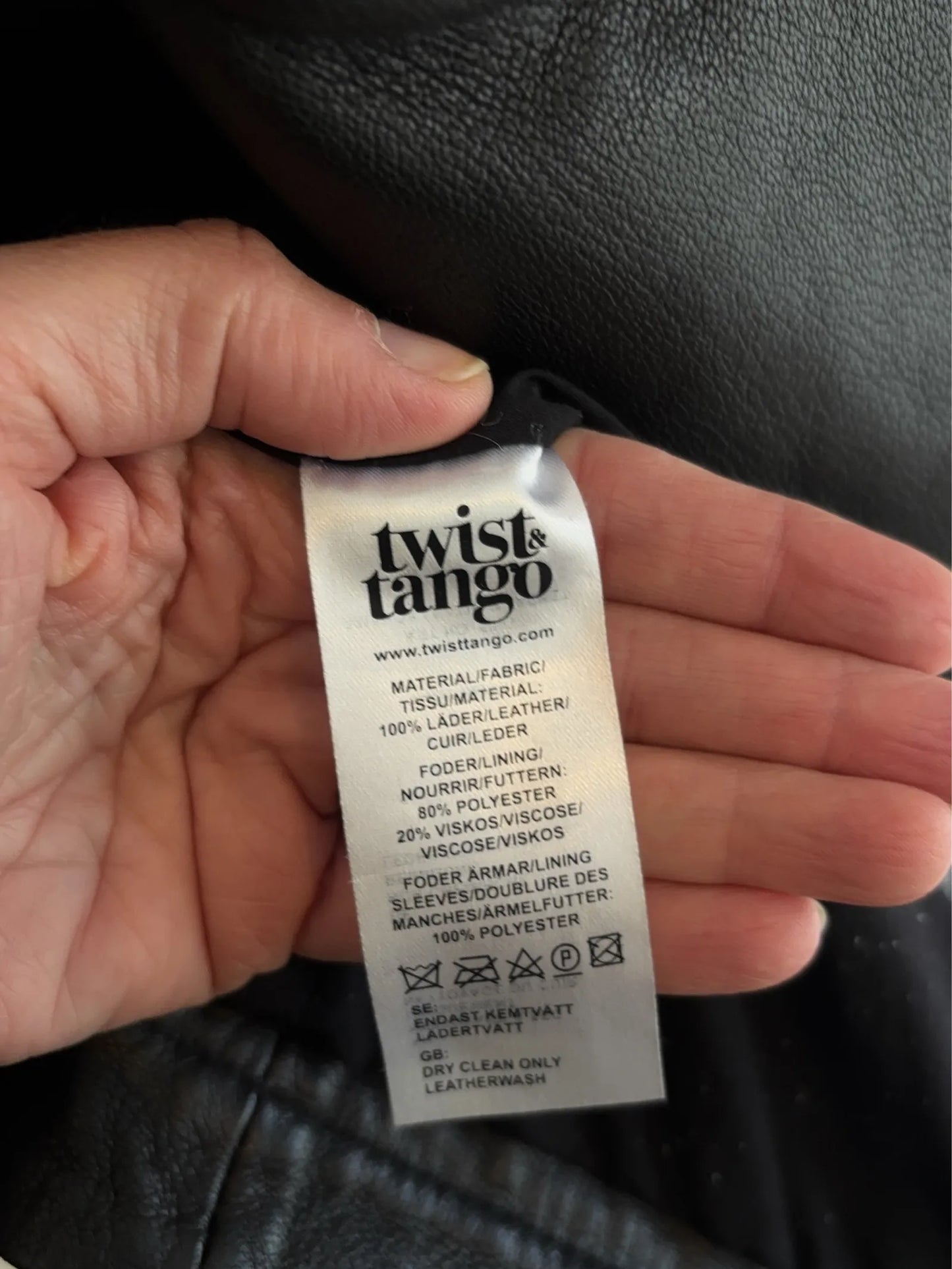 Twist & Tango Amanda Leather Leather jacket