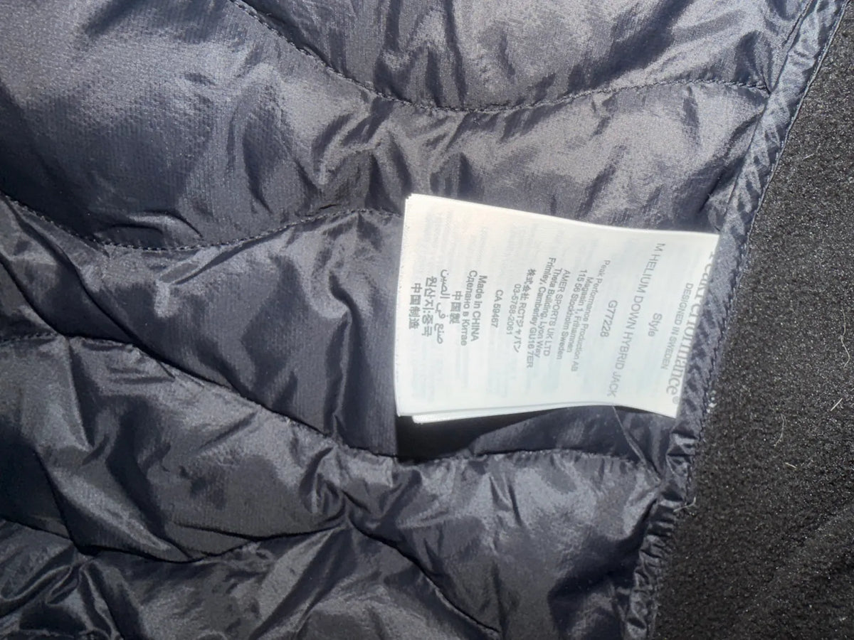 Peak Performance Helium Hydbrid Puffer jacket