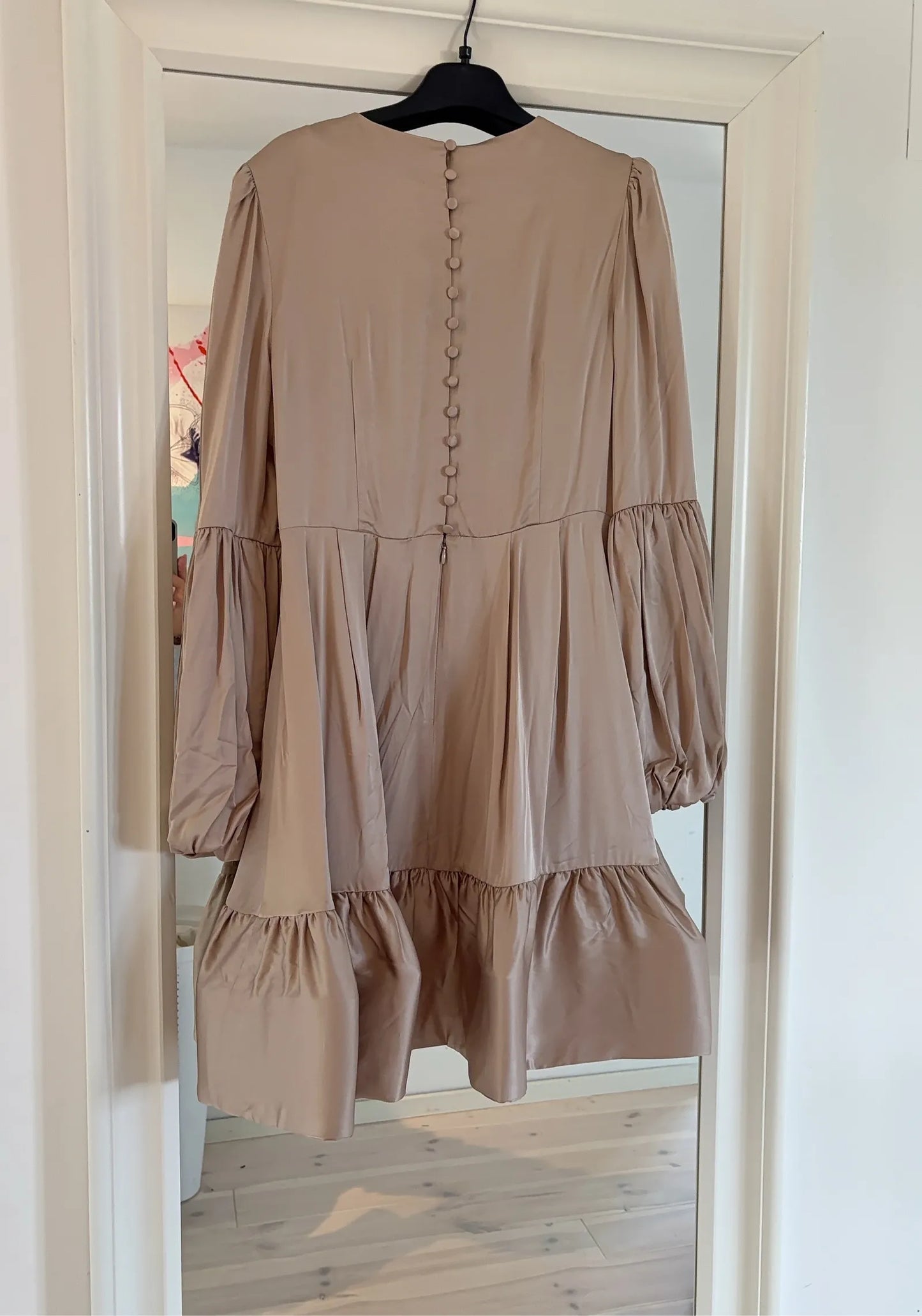 Malina Jasmine Ruffled Mini Dress