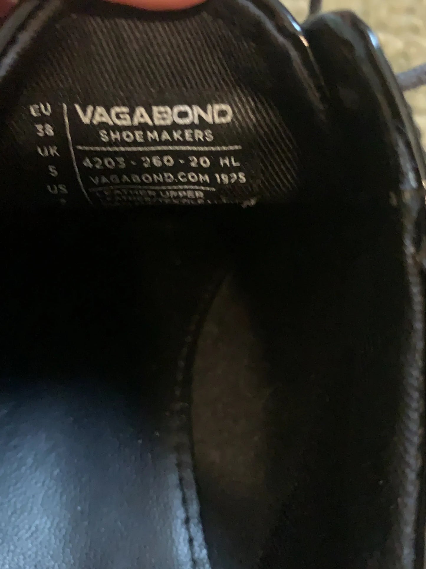 Vagabond Lacksko-skor