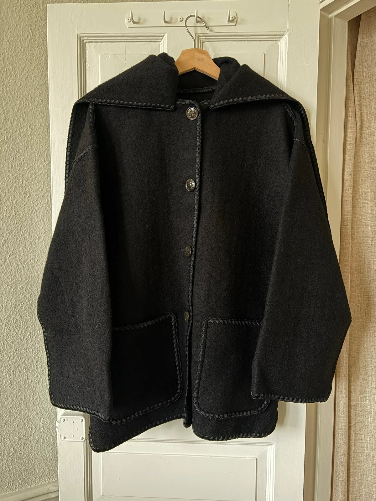 Toteme Embroidery-ulljacka NWT