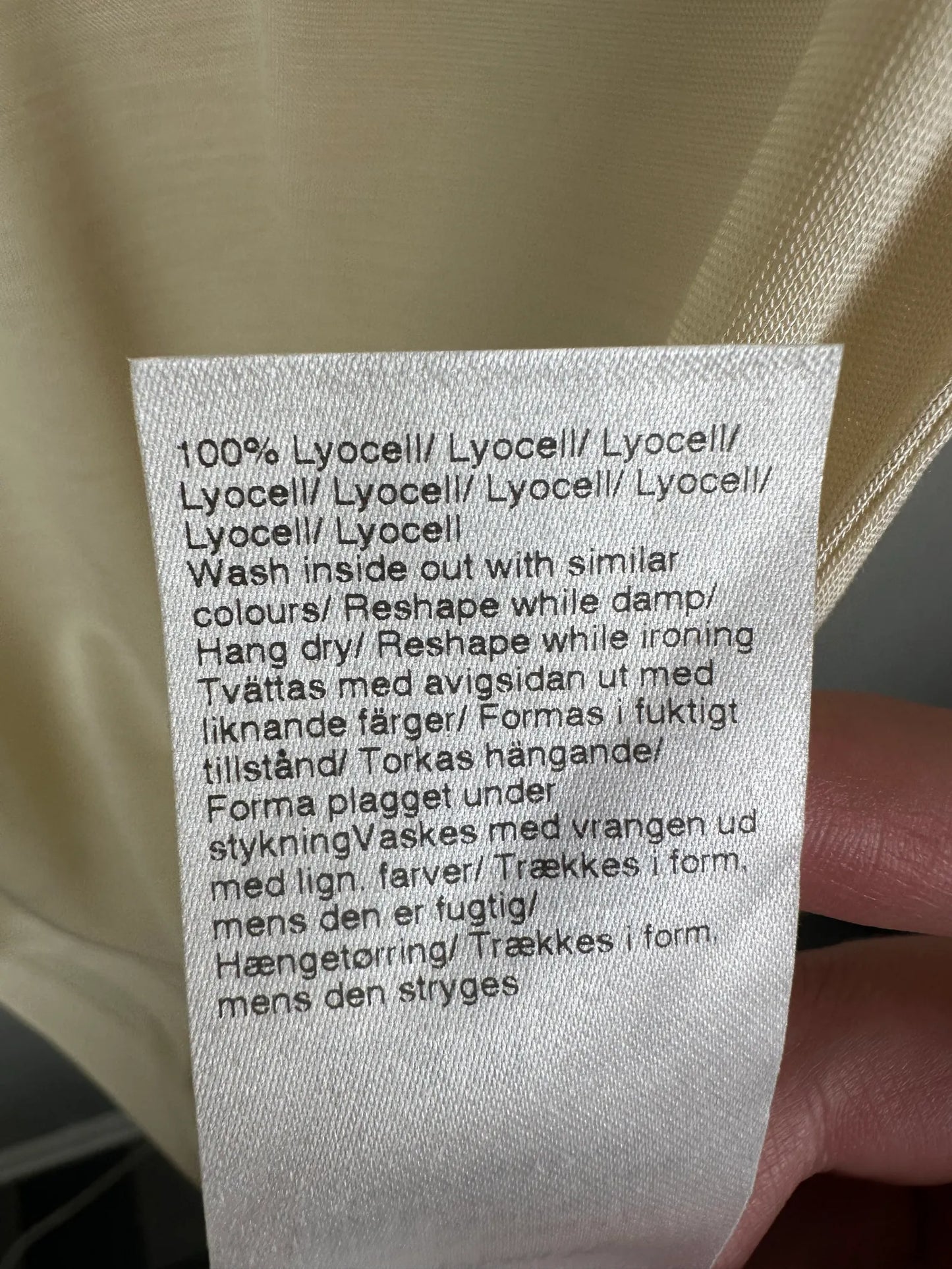 Filippa K Tencel Midsleeve-t-shirt NWT