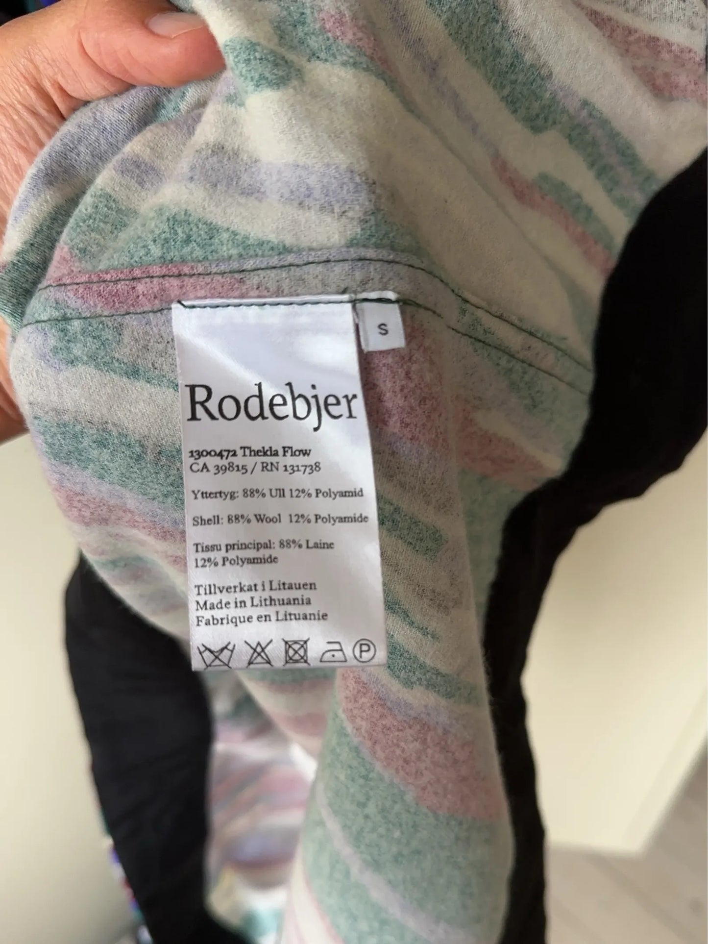 Rodebjer Thekla Flow-ullklänning