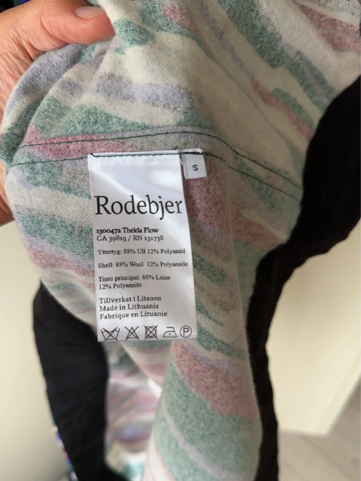 Rodebjer Thekla Flow-ullklänning