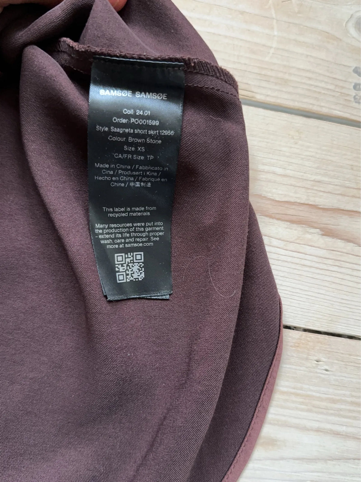 Samsøe Samsøe Saagneta Short 12956-kjol