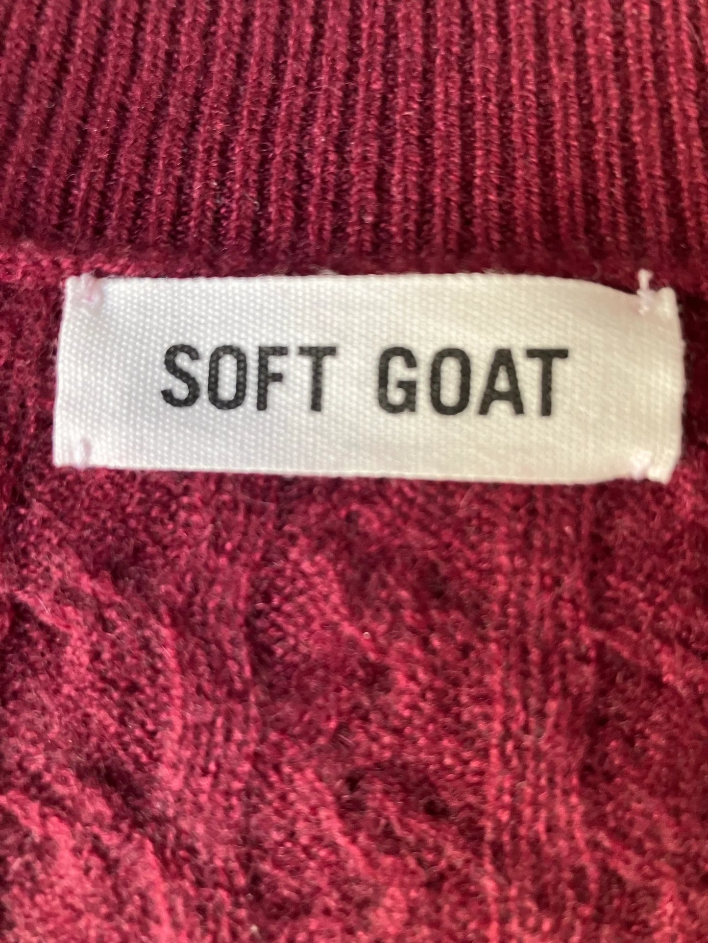 Soft Goat Oversize Cable Knit-kashmirtröja