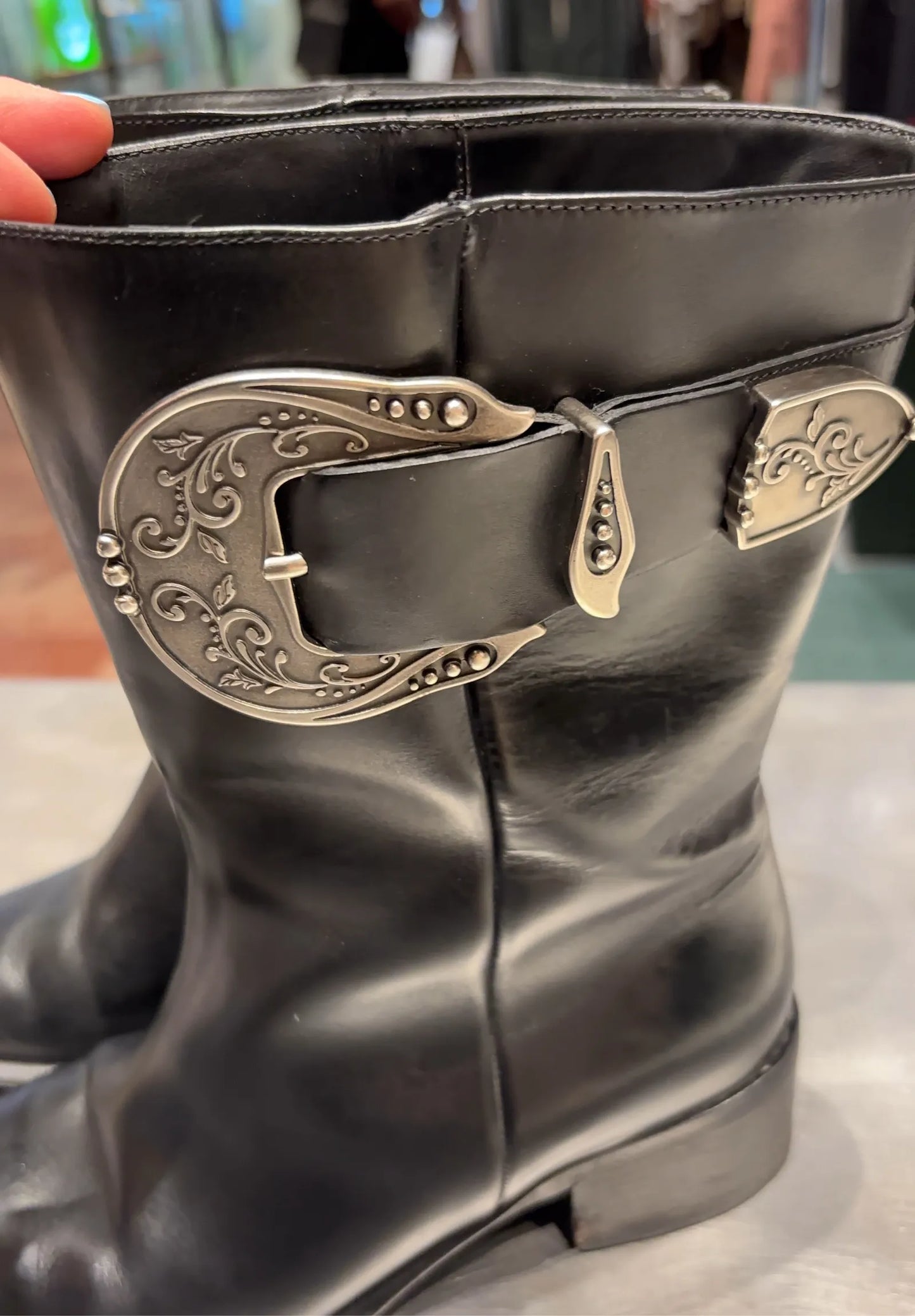 Loewe-skinnboots