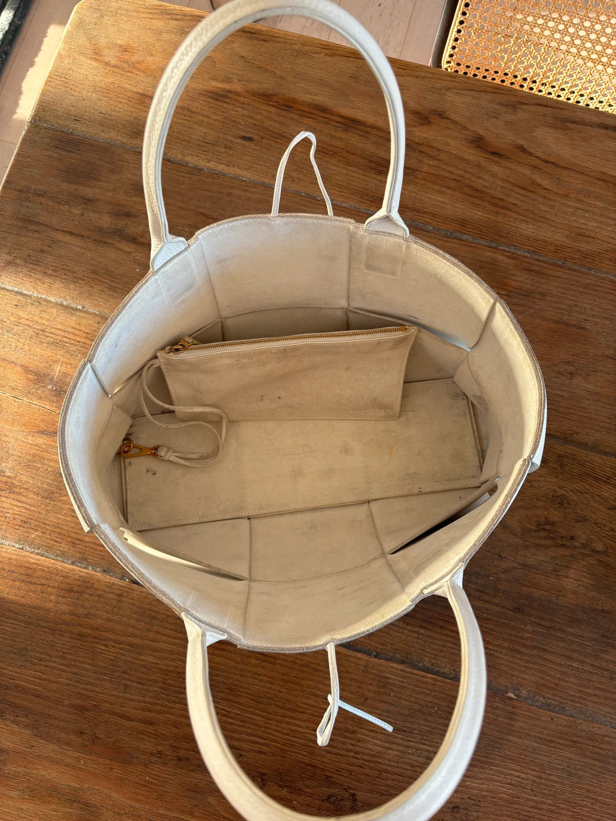 Bottega Veneta Arco Medium-skinnhandväska