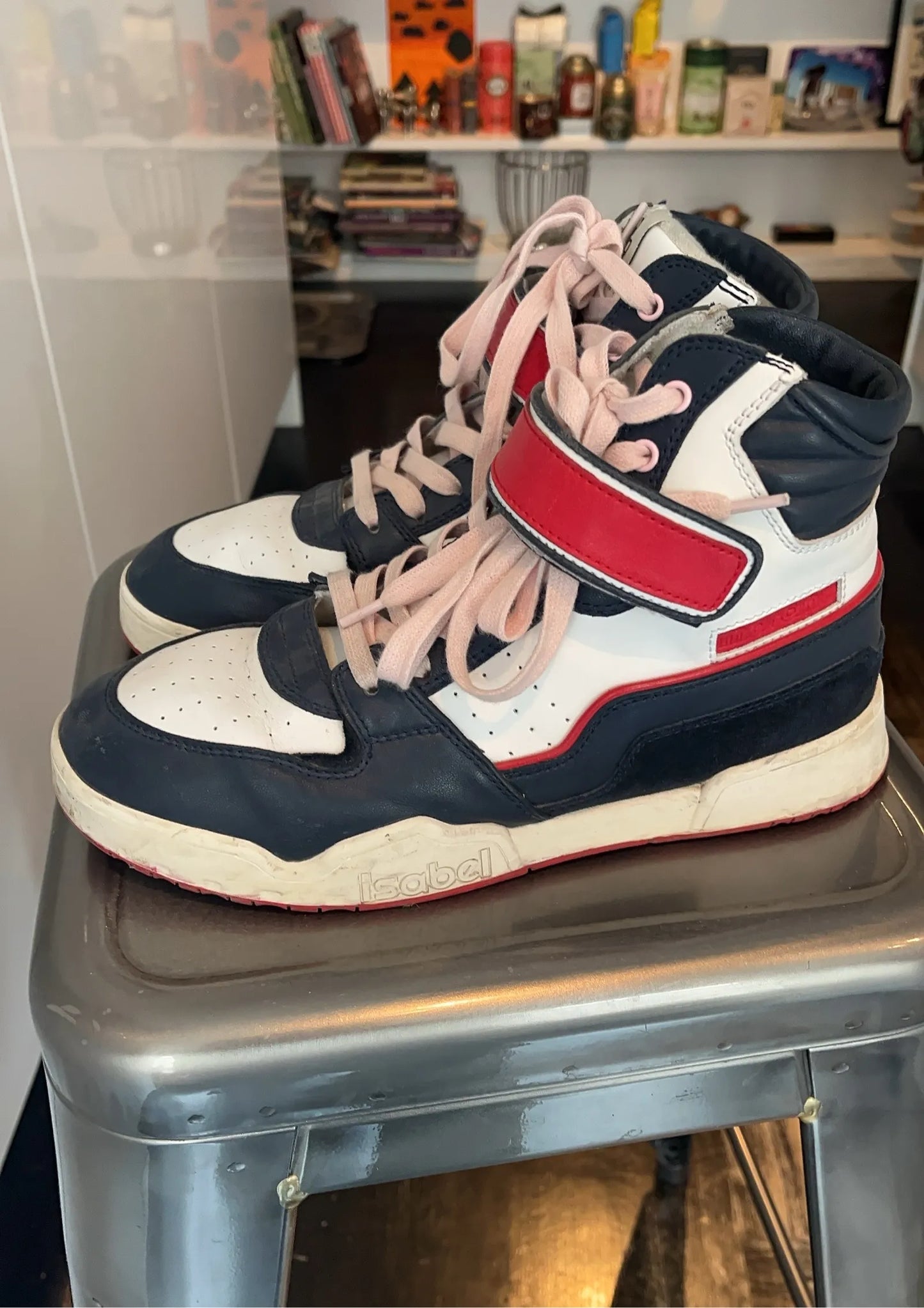 Isabel Marant-skinnsneakers