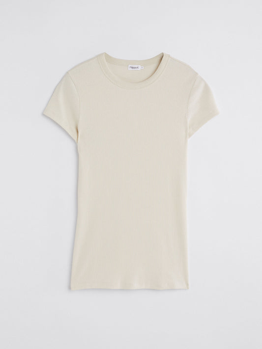 Filippa K Fine Rib-t-shirt