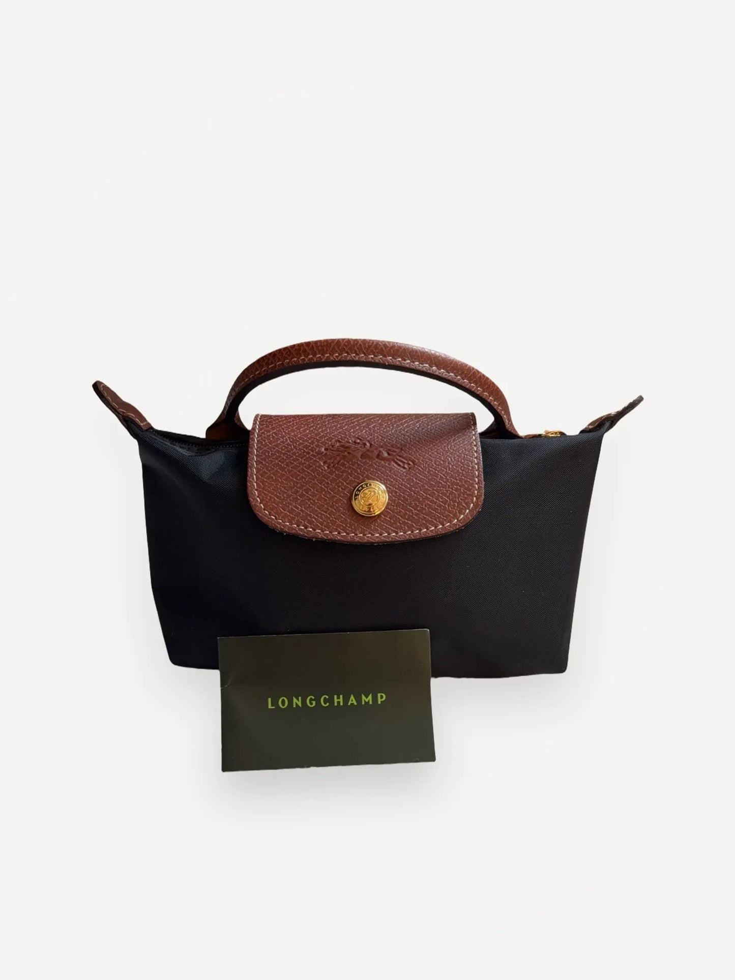 Longchamp Le Pliage Original Pouch With Handle Handbag