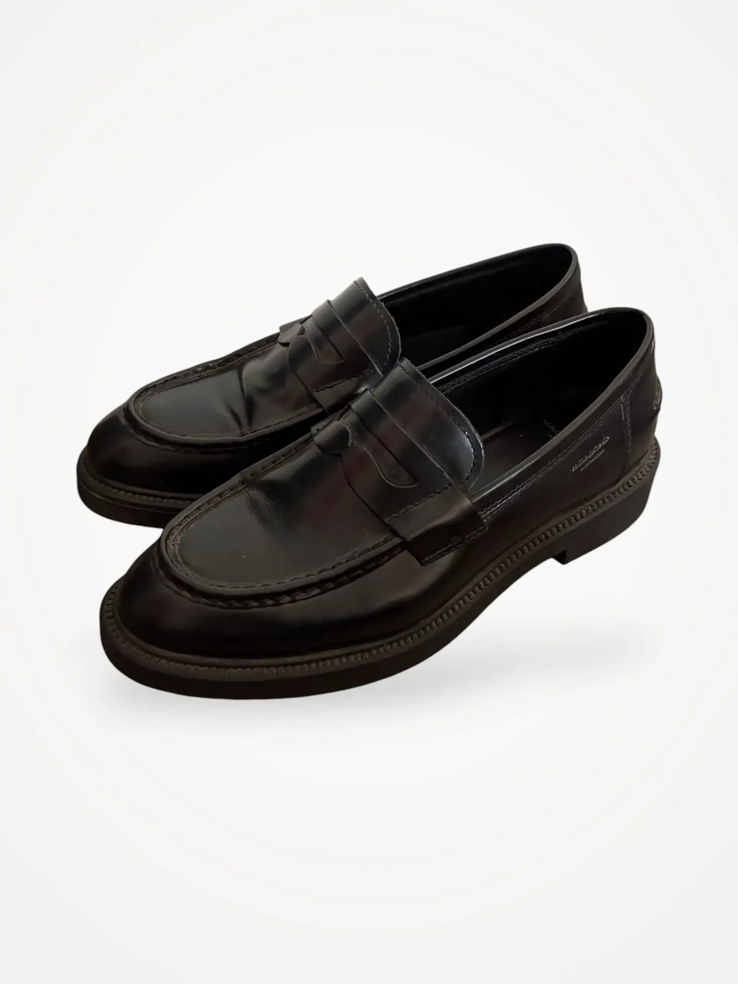 Vagabond-skinnloafers
