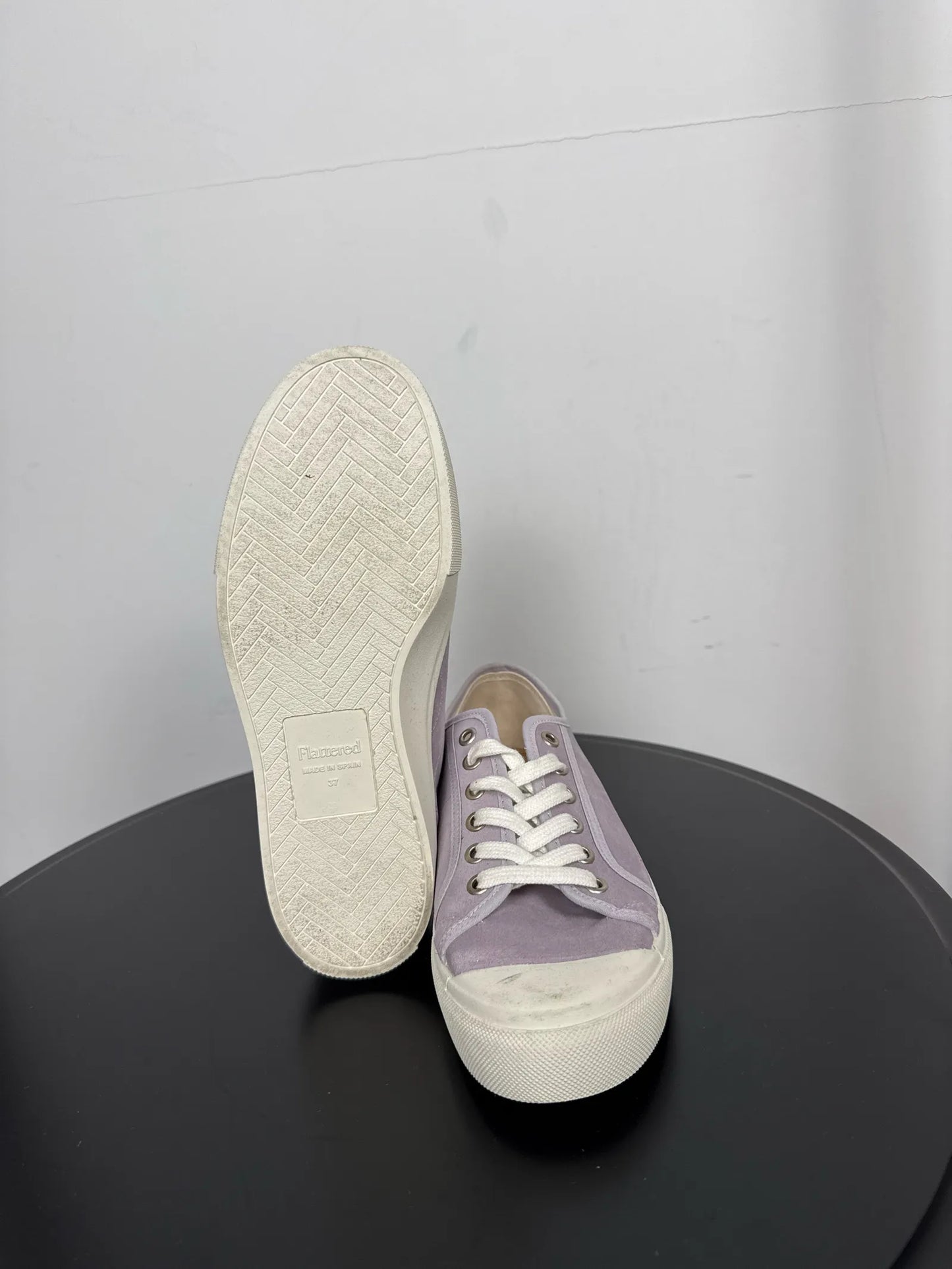 Flattered Skanstull Lavender Suede-sneakers