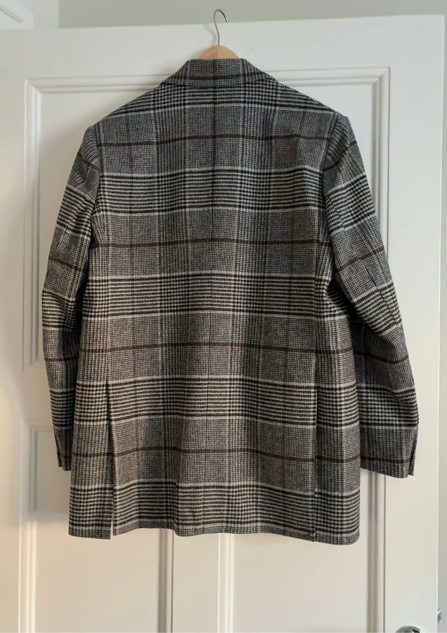 Rodebjer Vera Check-ullkavaj NWOT