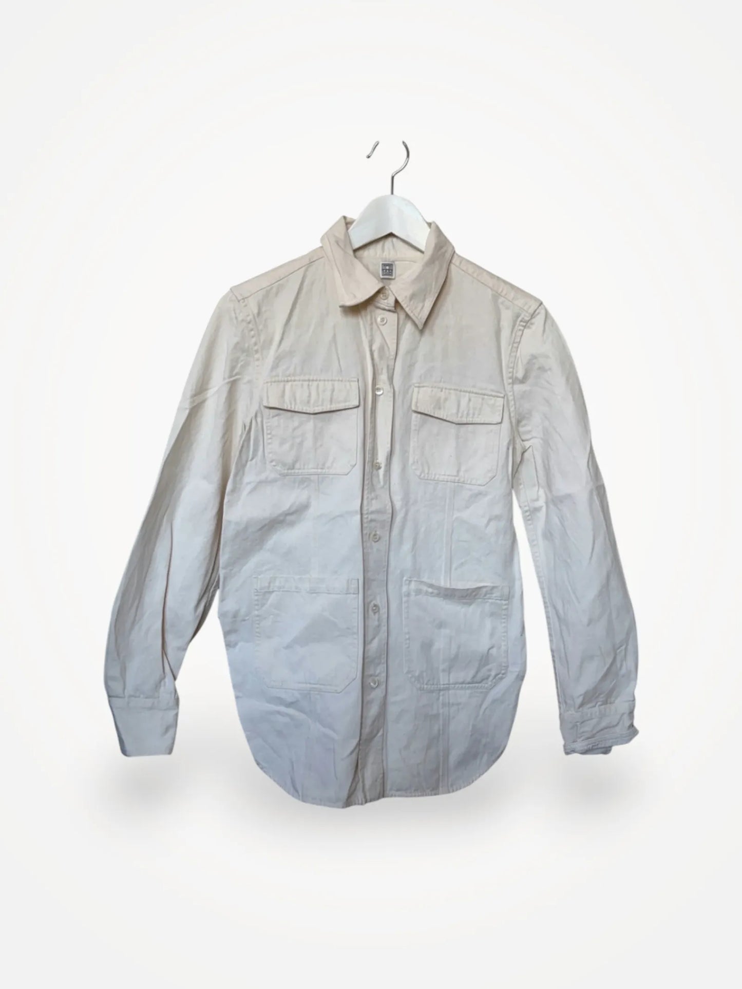 Toteme Patch Pocket Cotton-skjorta