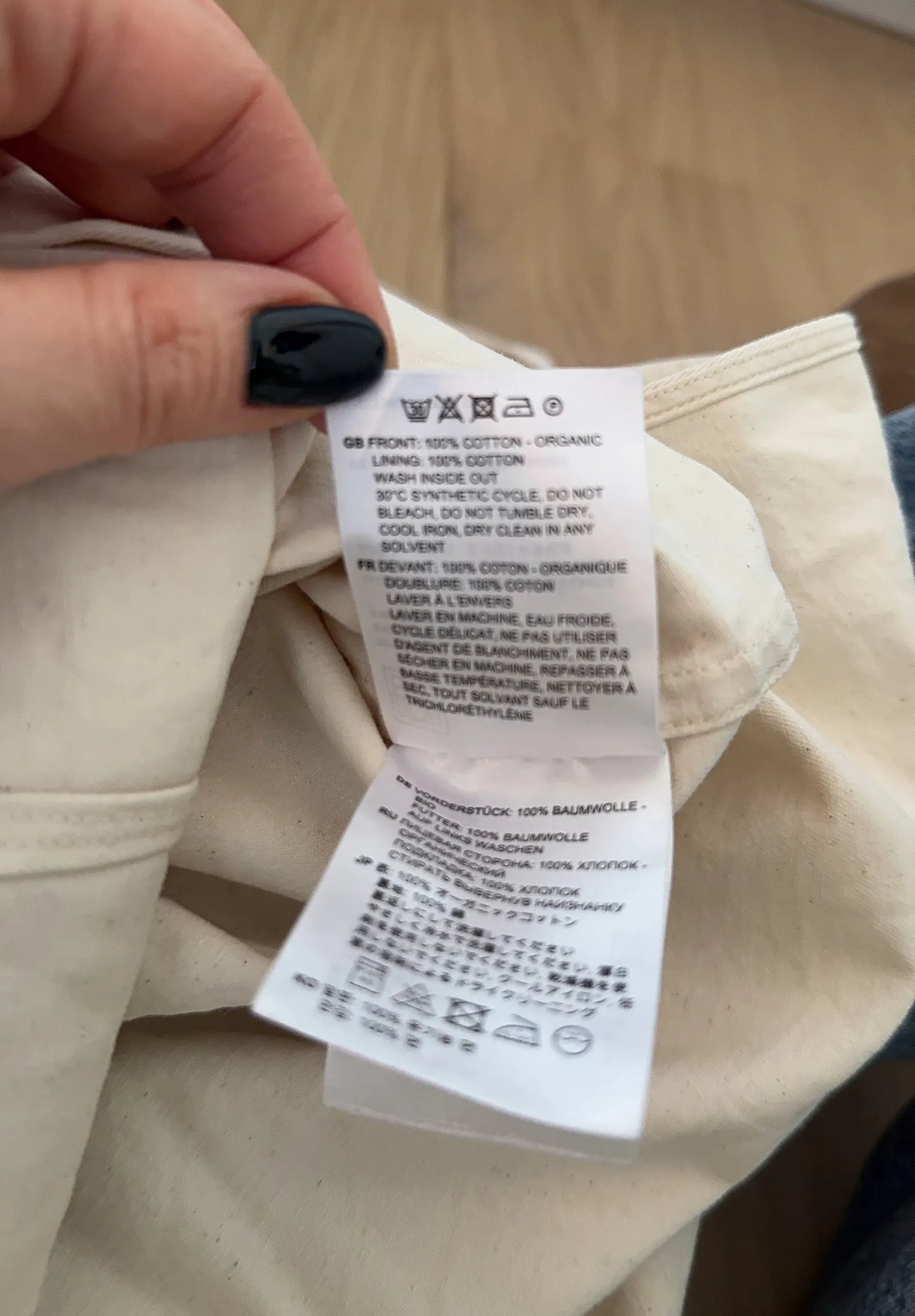 Toteme Patch Pocket Cotton-skjorta