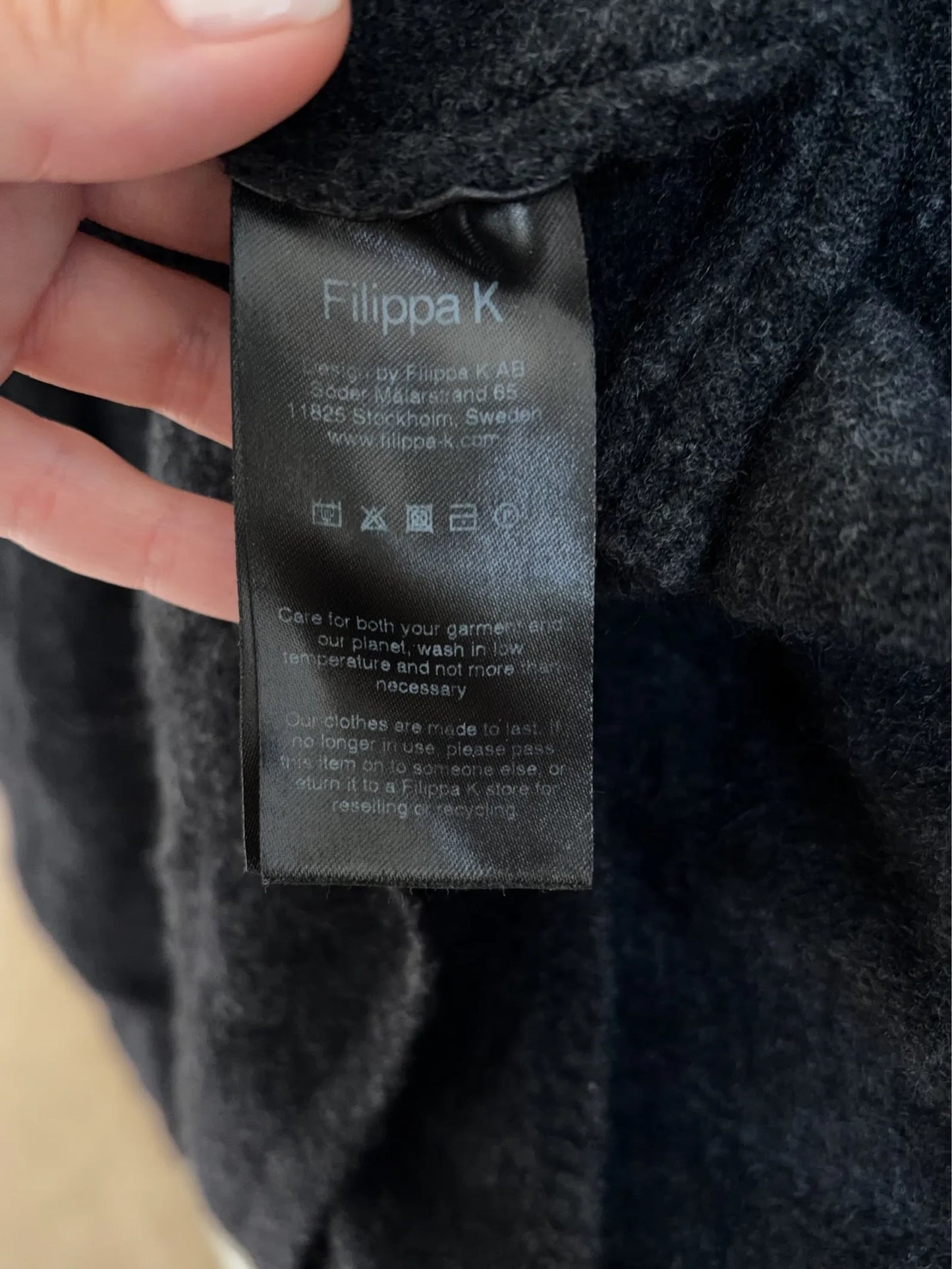 Filippa K Mika Yak Funnelneck-ullpolotröja