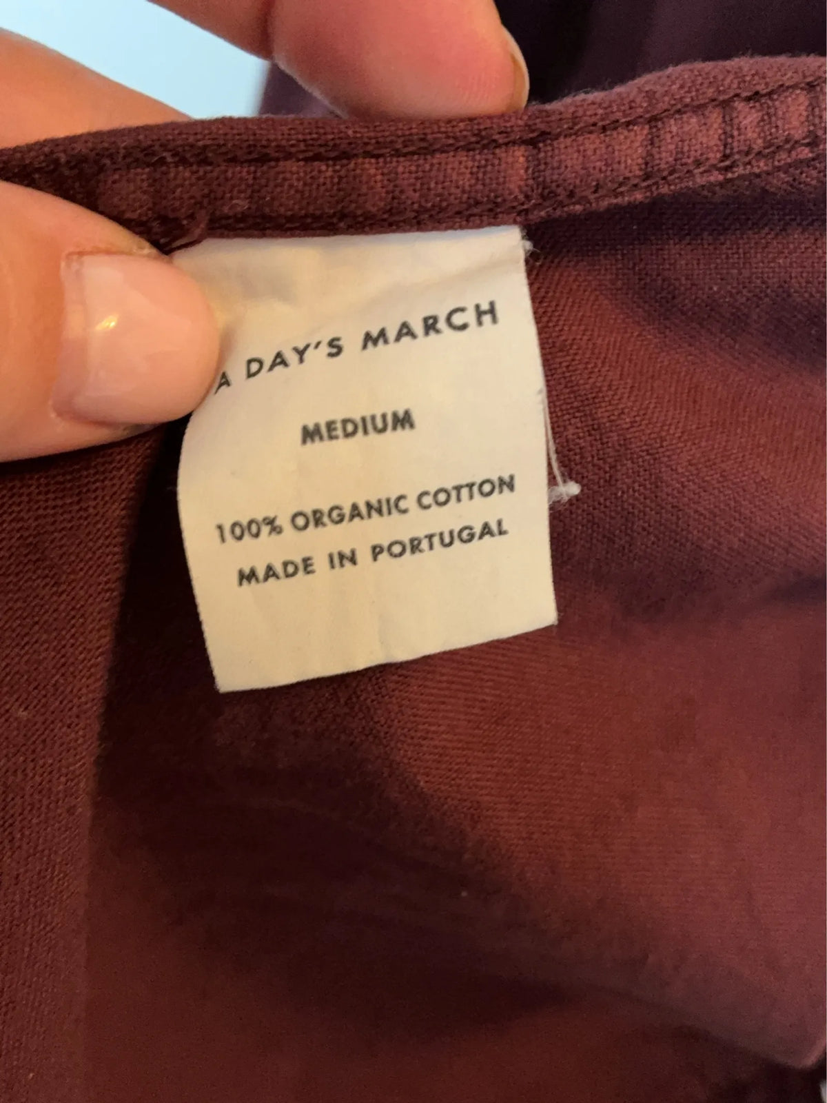 A Day's March-skjorta