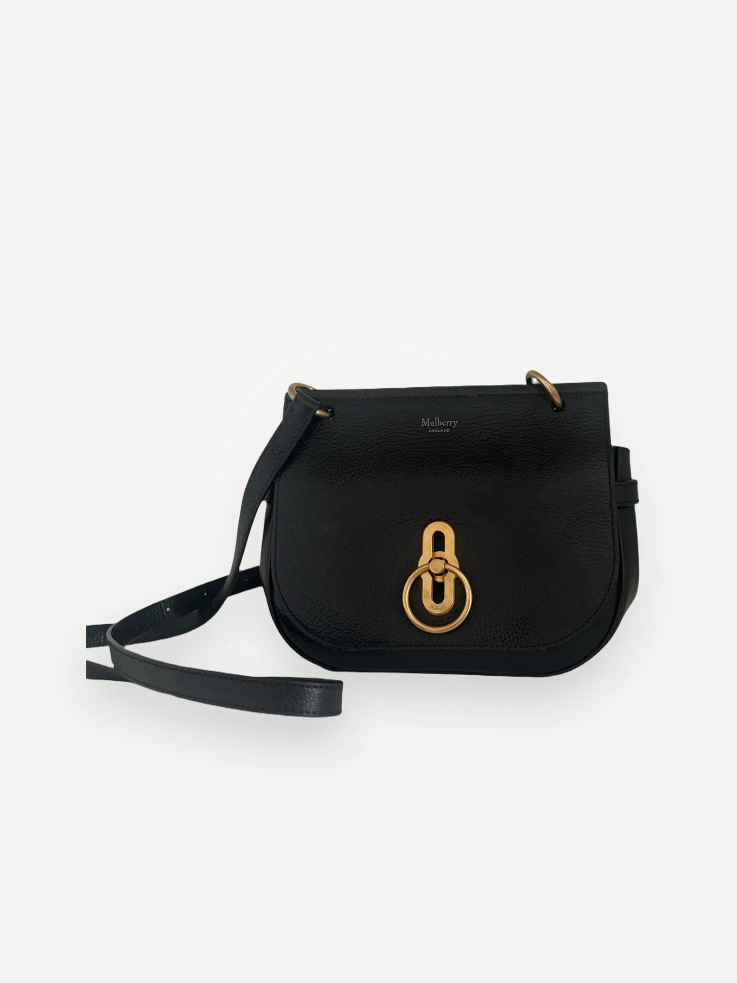Mulberry Small Amberley Satchel-skinnaxelremsväska