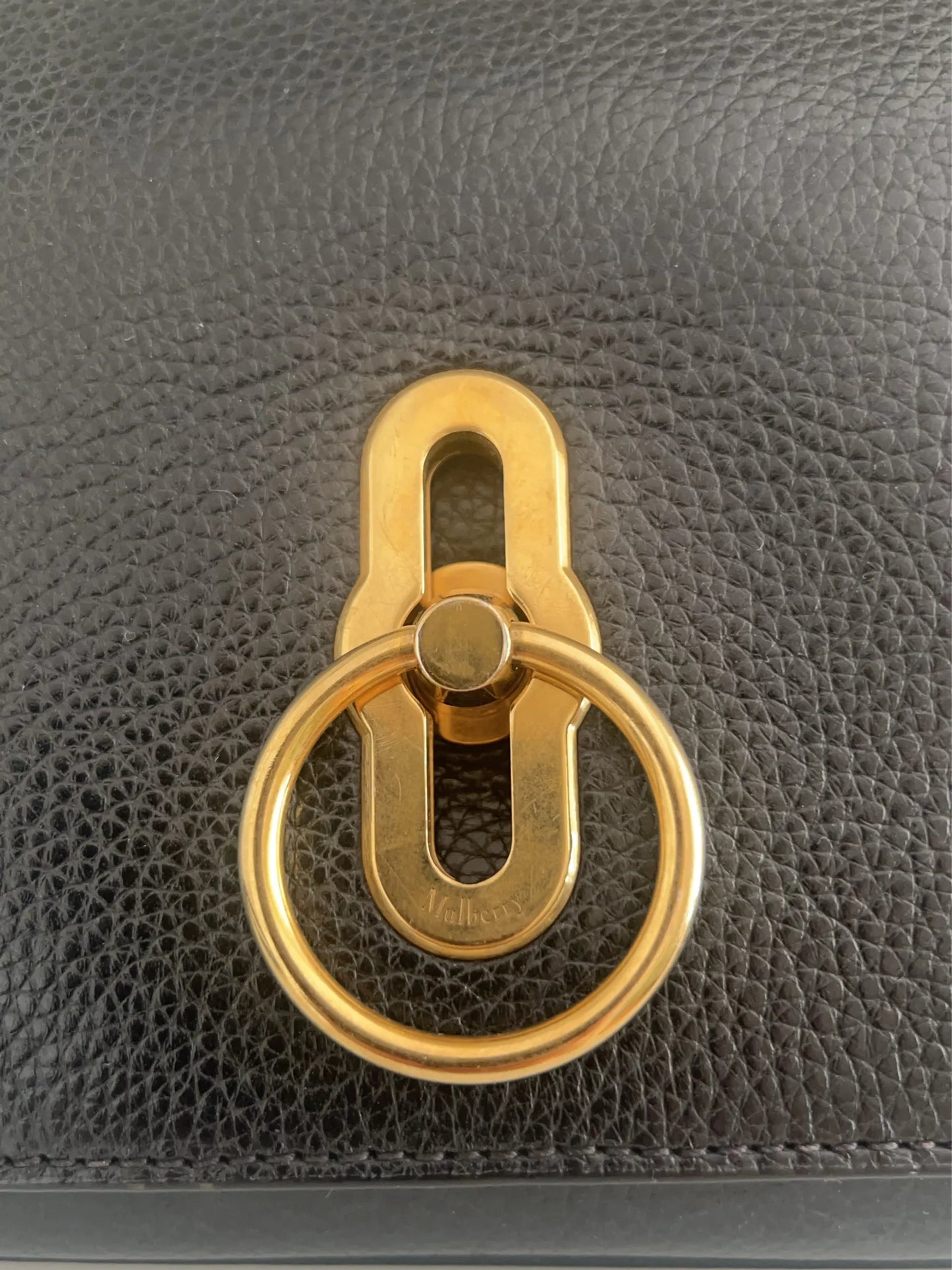 Mulberry Small Amberley Satchel-skinnaxelremsväska