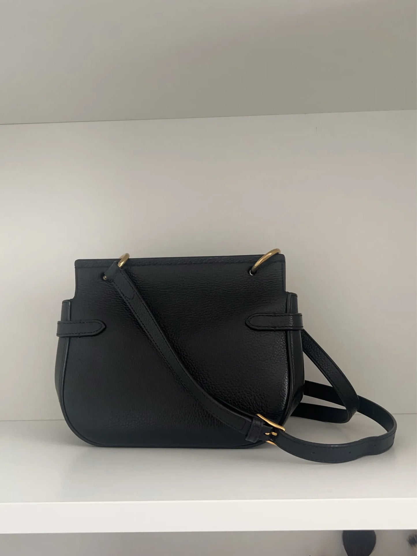 Mulberry Small Amberley Satchel-skinnaxelremsväska